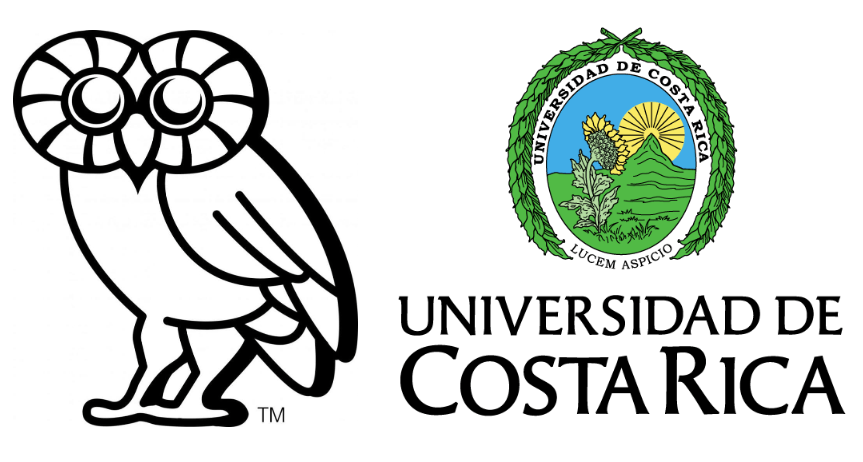 Rice owl and UCR logo